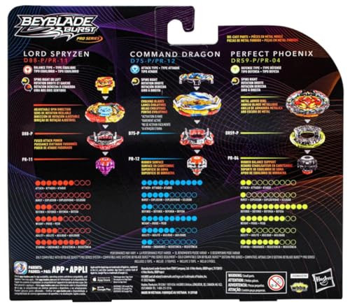 Beyblade Burst Pro Series Mythic Beast Collection, Red